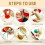 Hand-operated yarn ball winder 1 piece 4