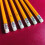 LYCAQL Woodcased HB Pencils Yellow Hexagonal 10 Count 4