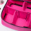 Luxtrada Make-up-Zug-Reisetasche rosarot 5