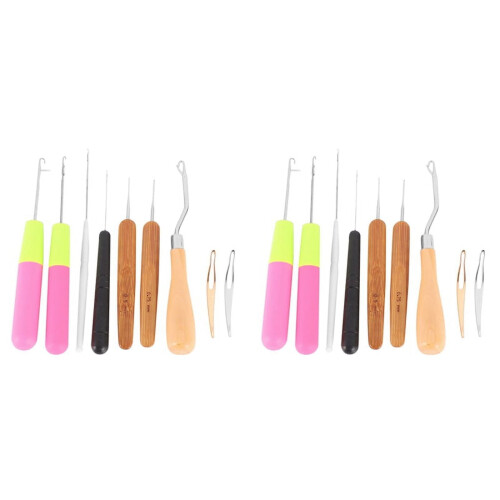 Knüpfnadel-Set mit 18 Teilen