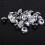 LYUMO rhinestone round buttons 50 pcs 3