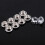 LYUMO rhinestone round buttons 50 pcs 5