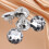 LYUMO rhinestone round buttons 50 pcs 6