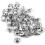 LYUMO rhinestone round buttons 50 pcs 7