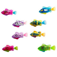 (9) Fun battery-powered electronic fish toy for aquariums - fun aquarium decor