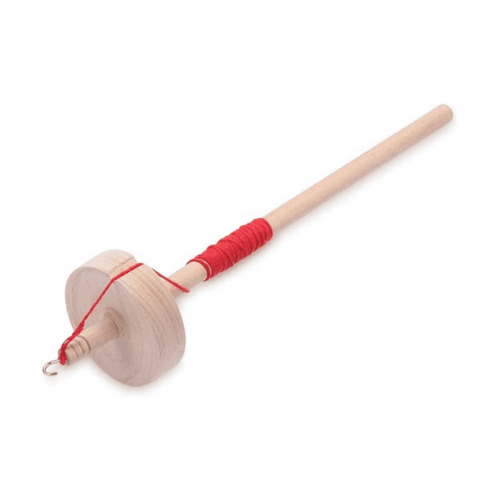 Drop Spindle Whorl for Hand-Spun Yarn Beginners 1