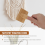 Tapestry weaving comb for macramé with cotton rope 5
