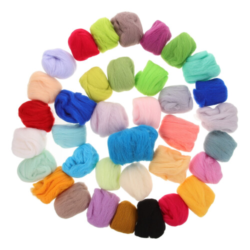 Needle Felting Wool Set Handcrafted Craft Accessory