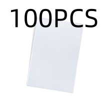 Fotokaarthoesjes 59x90mm transparant 100 stuks