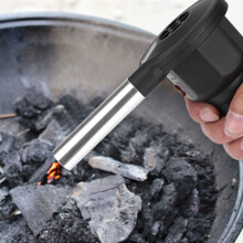 LYUMO portable BBQ fan for charcoal grill, battery powered