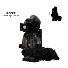 (K2222) KDL SWAT Skibidi Toilet Man Figures - Anime Block Toys for Kids, Birthday Gift, TVMan, Tita