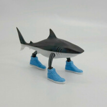 (style 4) Shark Figure Tongue Tongue Figure Funny Doll Articulated Tralalero Tralala Figure Desk Decoration Moving 3