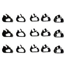 15x Wiper Arm Sprays Pipe Buckle 1617040080 for  3008 (P84) 5008 (P87) 408X  C5AIRCROSS C5X