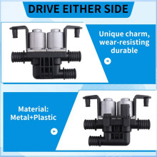 Heater Control Water Valve 64116906652 1147412159 0819232 for E60 E63 E64 E65 M5 525i 528i 535i 545i