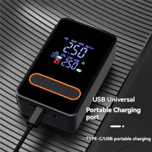 Tire Inflator Portable Air Compressor, 6000mAh Wireless Air Pump for Car Tires, for Motorcycle, Auto, , Bicycle