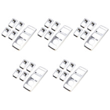 5X Matt Chrome Door Window Panel Cover Car Stylings Trim for C Glk Class W176 W246 W204 W212 W218 X204