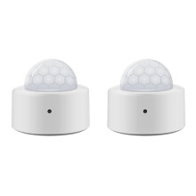 2 St 2 i 1 Tuya Zigbee 3.0 PIR Rörelsedetektor Säkerhet Stöldskyddslarmsensor Human Motion WIFI Ljussensor