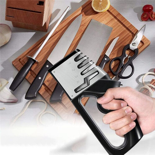 Fast Grinder Handheld Multi-Function Grinding Tool Kitchen Helper Knife Sharpener 1