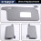 Pair Interior Sunvisor Sun Visor Fit for   1996-2001 7