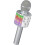 Karaoke Wireless Microphone, Bluetooth Dancing LED Lights Handheld Portable Speaker Karaoke Machine 1
