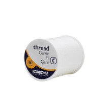Korbond White Polyester Thread 160m