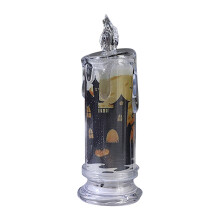 Halloween candles flameless battery-operated 4-pack