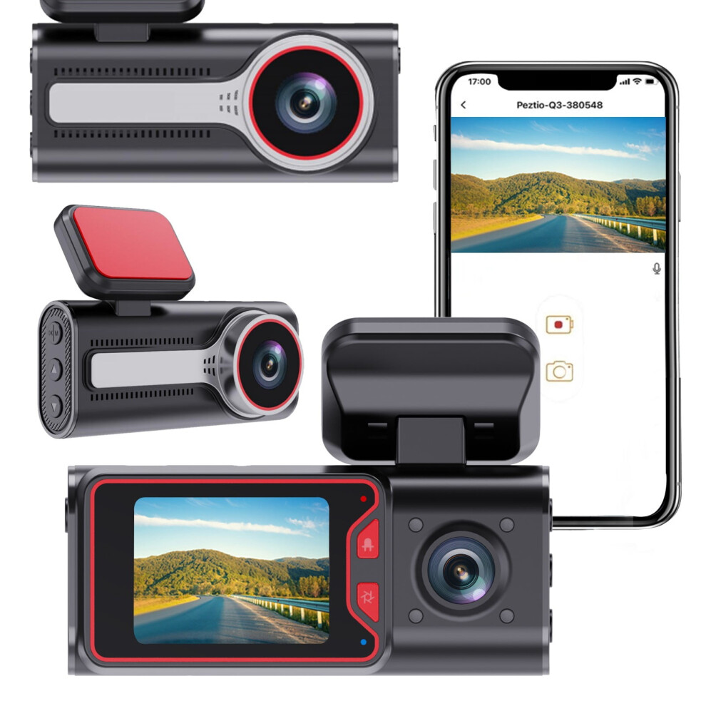 Hengsof Dash Cam 4K Front 1080P Rear Dual Camera 9314556405945