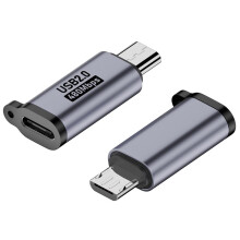USB 3.1 Type-C Female to Micro USB Male Adapter