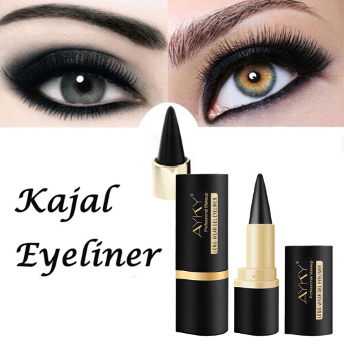 Black Eyeliner Pencil Waterproof 24-Hour Long-Lasting 2