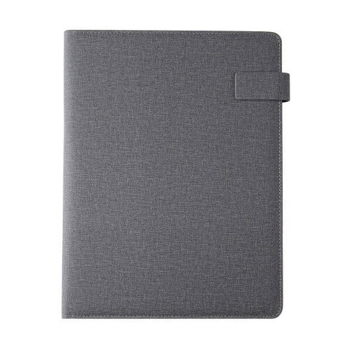 Hengsof Leather Portfolio Organizer with Zipper for iPad