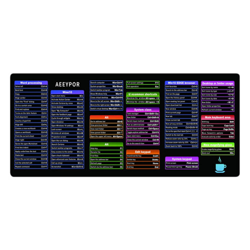 Jacenvly Valentine's Day mouse pad thickened office desk pad 1
