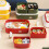 HESITONE microwave-safe bento box 2 sizes 3 colors 8