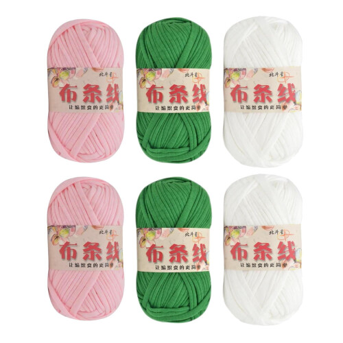 Knitting Yarn Thick Tubular 3 Colors 1