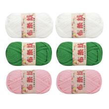 Knitting Yarn Thick Tubular 3 Colors