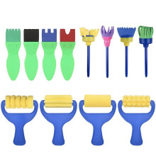 Kids Paint Brushes Set Washable Sponge 12 Pack
