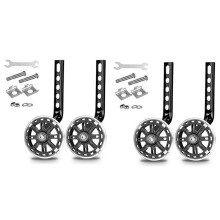 Kids Bike Training Wheel Stand Kit for 12/14/16/18/20 Inch Kids Bikes Black