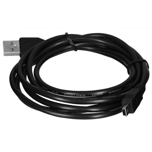 Gembird 1.8m USB 2.0 A/mini-USB M USB cable USB A Mini-USB B Black 1