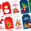 Christmas gift tags with holes cotton string 50 pcs 5