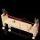 Jig Bracelet Maker Adjustable Wristband Weaving Frame 3-Leg 6