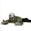 Bald crawling zombie decor prop for haunted house bar 4