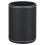 PU Leather Pen Holder Cup Desktop Organizer Black 2 Pack 2
