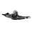 Bald crawling zombie decor prop for haunted house bar 8