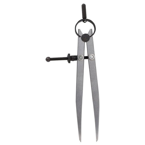 Leather Compass Steel Divider Wing 6 Inch Adjustable 1