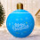 HBASD inflatable Christmas ball blue 24 inch 3