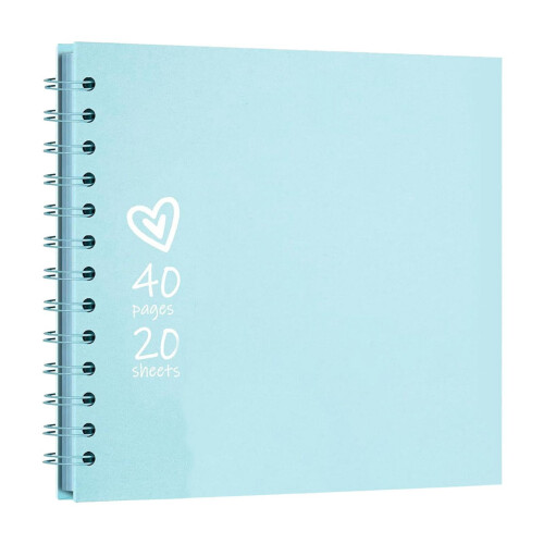 Hengsof scrapbook album kraft paper 40 pages 2