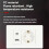 Standard Socket Wall Power Socket USB+TYPE-C+EURO Socket 16A 180V-250V USB Power Adapter Socket EU Plug 5