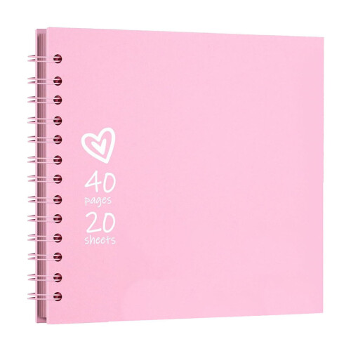 Hengsof scrapbook album kraft paper 40 pages 1