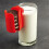10PCS Cookie Holder Mug Red Cookie Rack Reusable Plastic Cup Side Cookie Organizer Hanging Cookie Storage 4