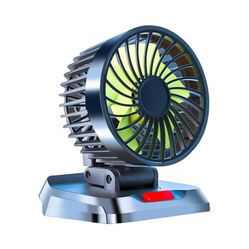 Hengsof Car Fan USB Portable Dual-Head 3-Speed 1