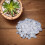 HBASD Glow-in-the-Dark Pebbles White 100pcs 3